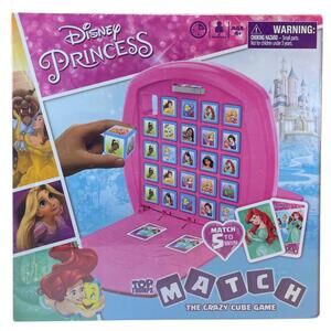 Disney Princess Match Crazy Cube Game – Brand New Sealed Family Strategy Game